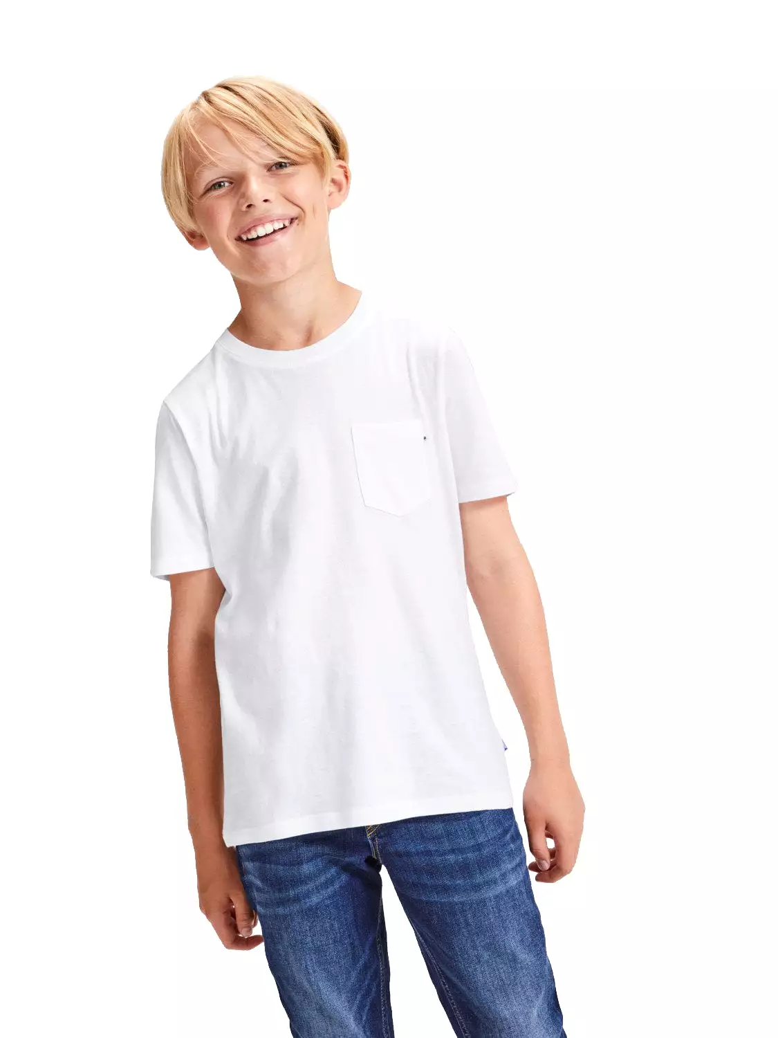 Jack & Jones Boys 'JJEPOCKET' T-Shirt - Short Sleeved