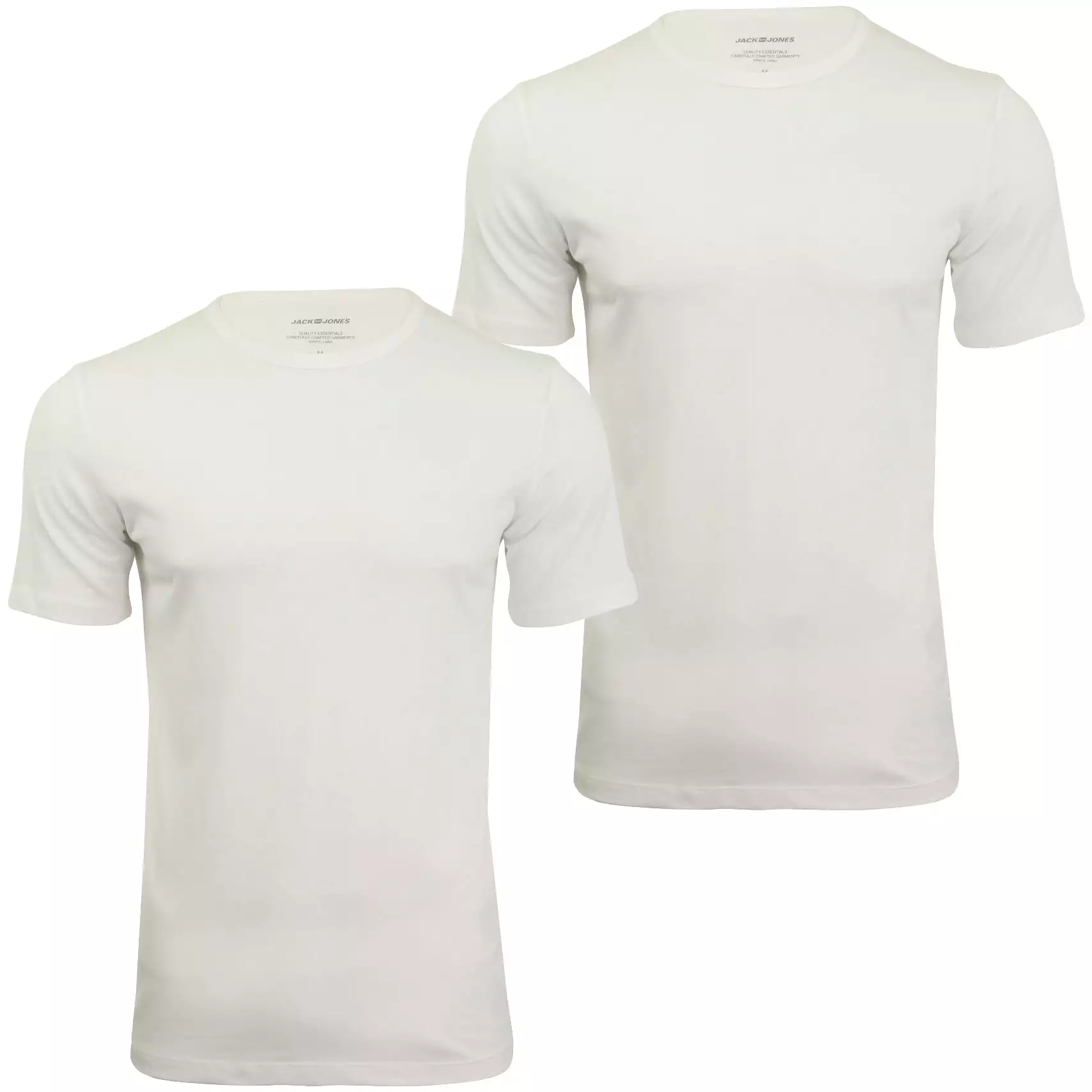 Jack & Jones Mens S/S Crew Neck T-Shirts - (2-Pack)