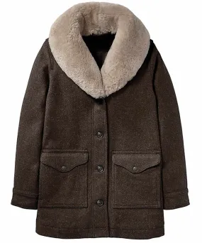 Kelly Reilly Yellowstone Shawl Collar Coat