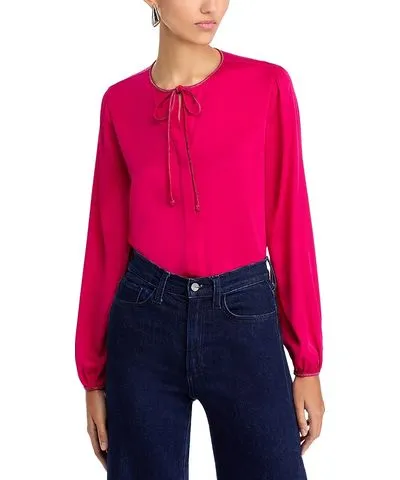 Kobi Halperin Eliza Stretch Silk Blouse