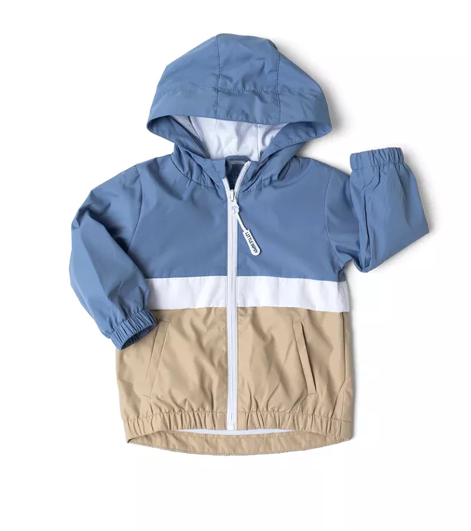 Little Bipsy - Block Windbreaker - Sky Blue