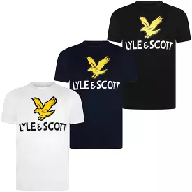 Lyle & Scott Boys 'Eagle Logo' T-Shirt - Short Sleeved