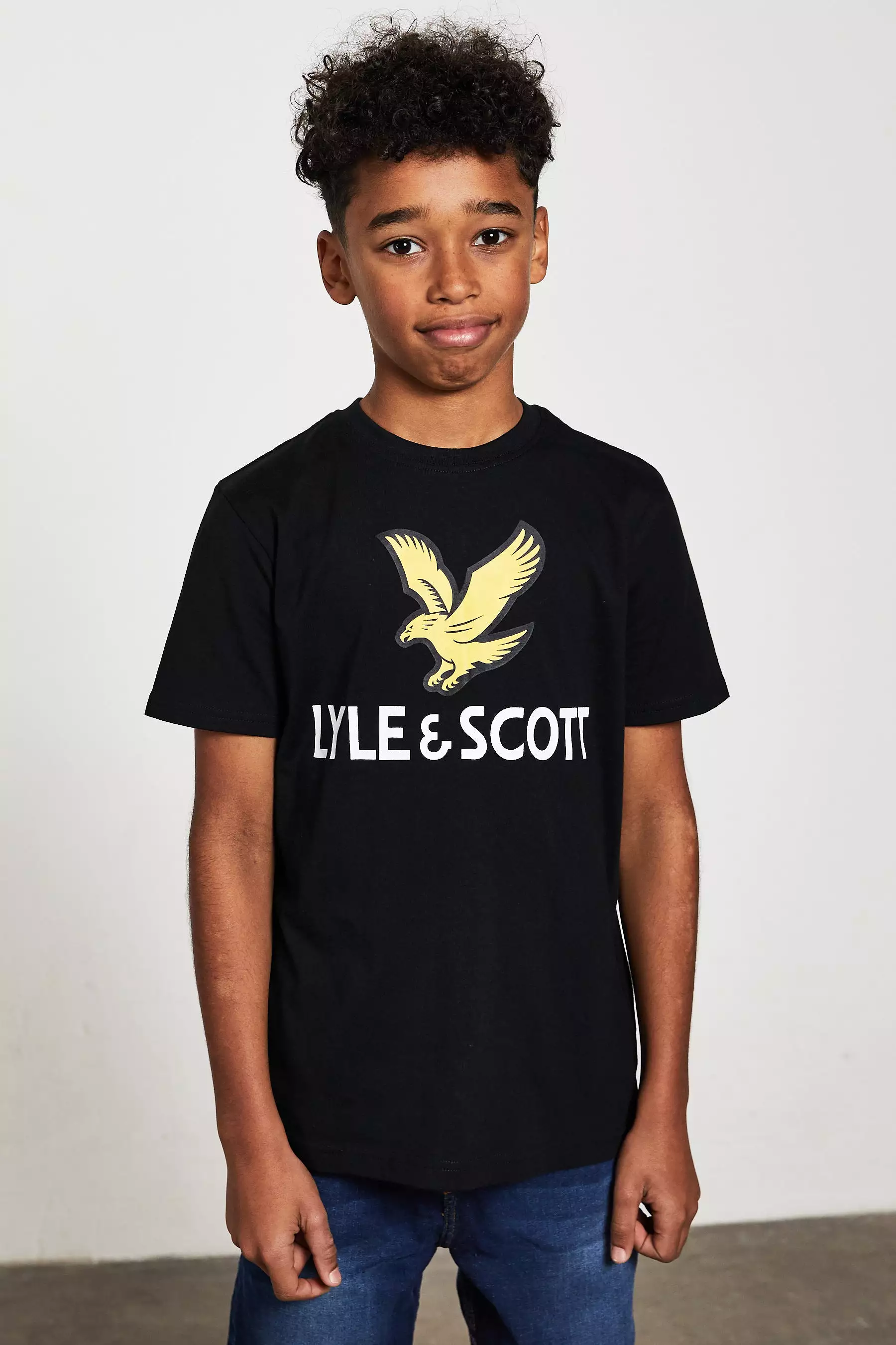 Lyle & Scott Boys 'Eagle Logo' T-Shirt - Short Sleeved