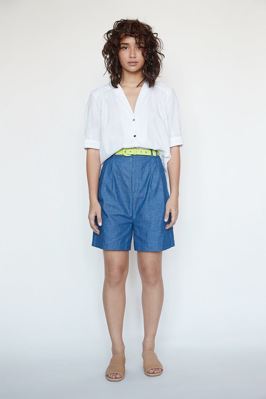 Mae Short in Cotton Twill