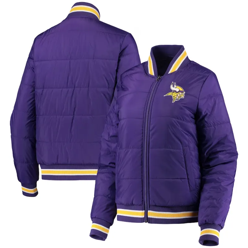 Maximiliano Minnesota Vikings Puffer Jacket - William Jacket