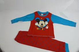 Mickey Mouse boy's Pyjama Set - Red/Blue