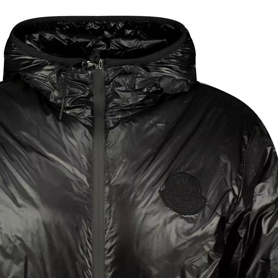 MONCLER Genius 1952 X Awake Lau Zip Padded Hooded Windbreaker Black