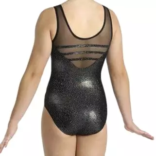 Mondor Sparkling Night Mesh Tank Leotard