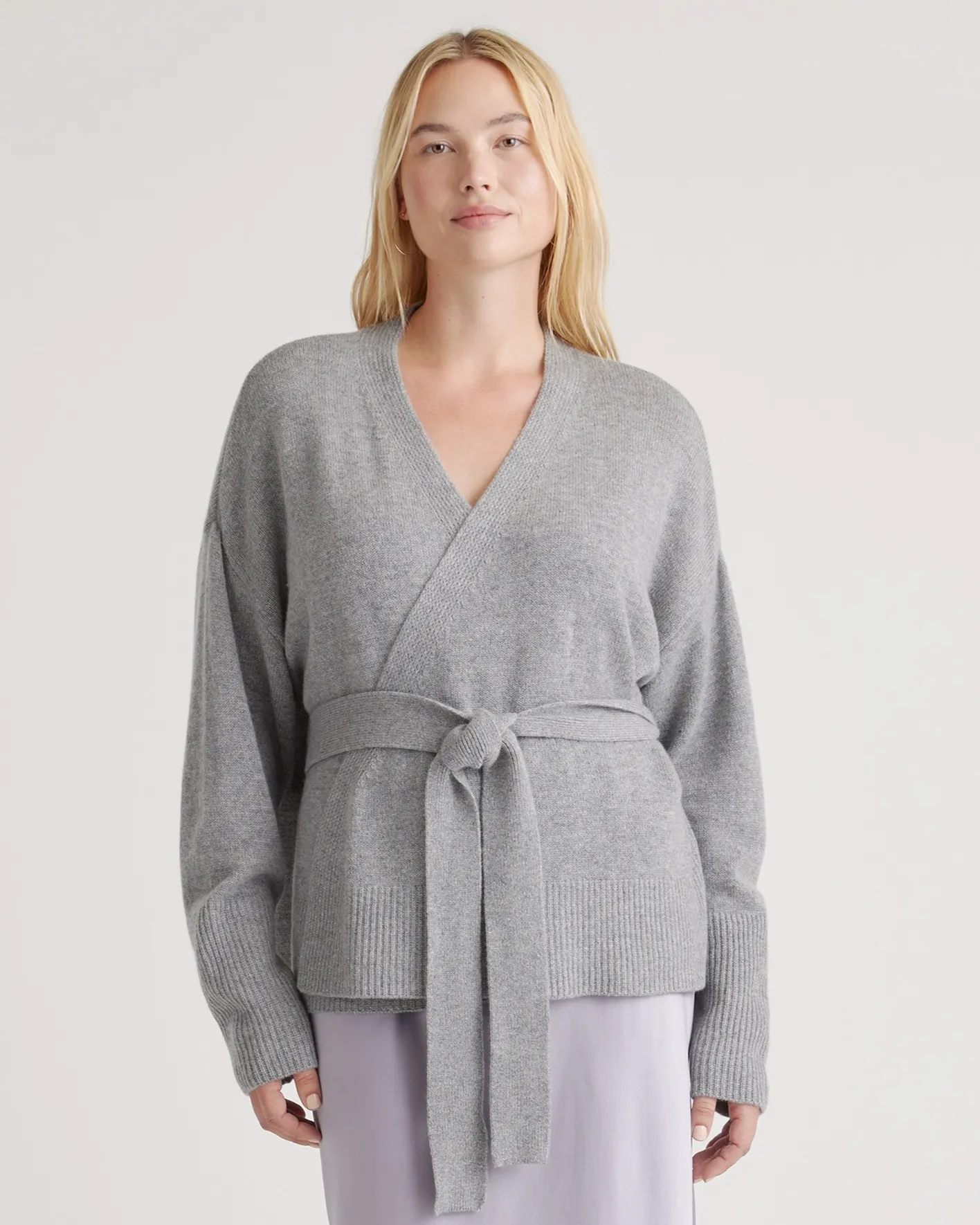 Mongolian Cashmere Wrap Sweater