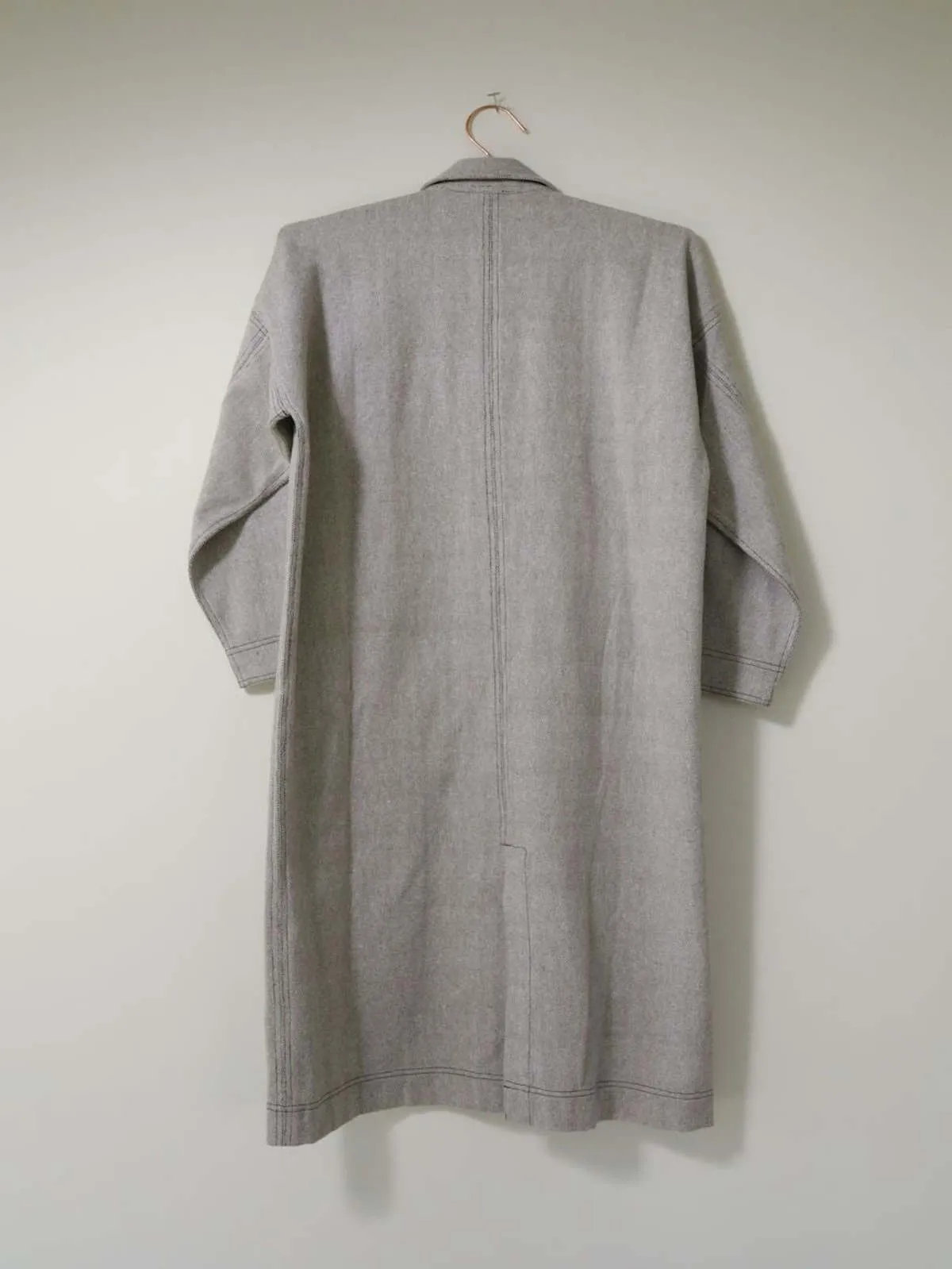 Monty Twill Coat - Gray