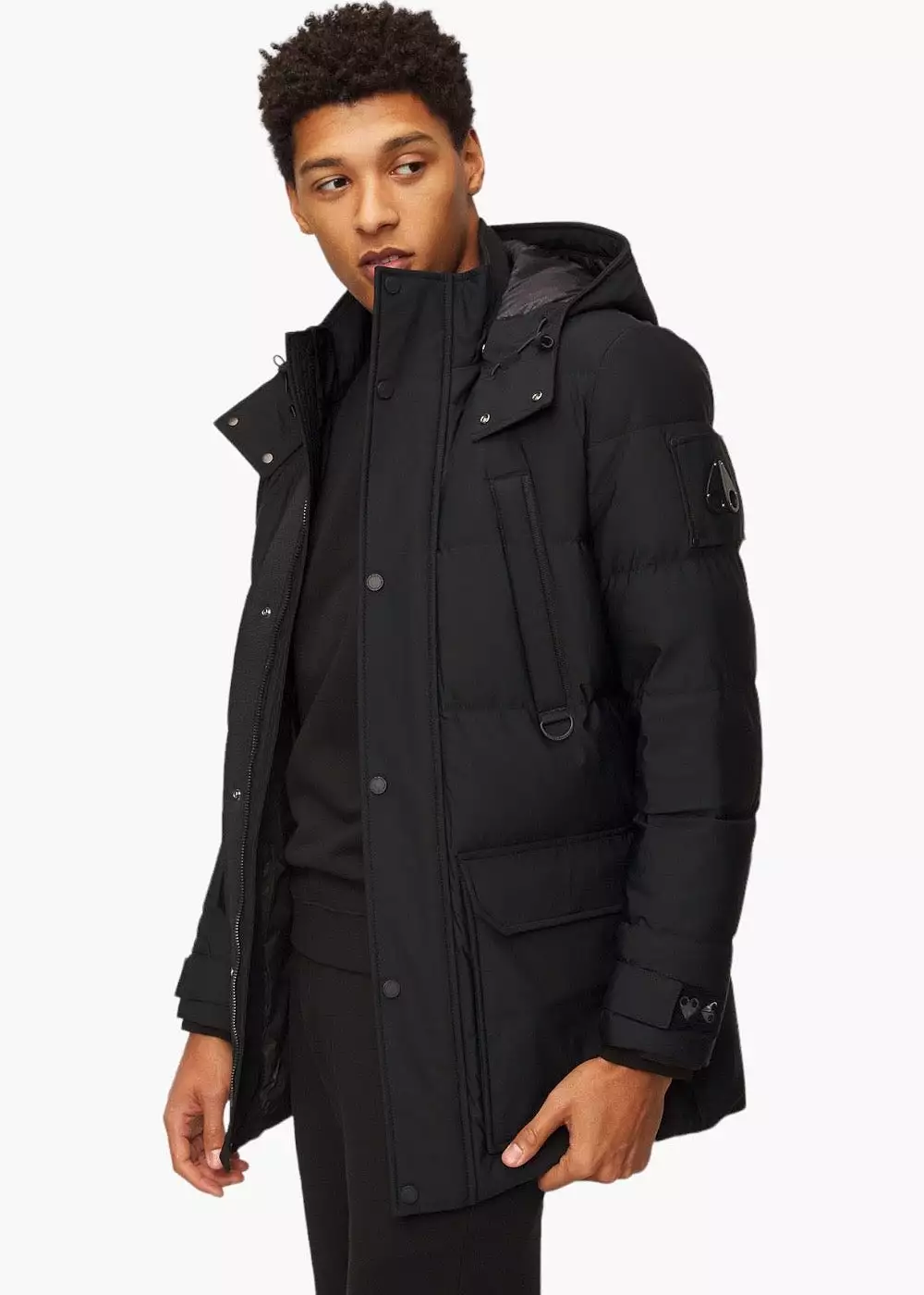 Moose Knuckles Parka Valleyfield Noir