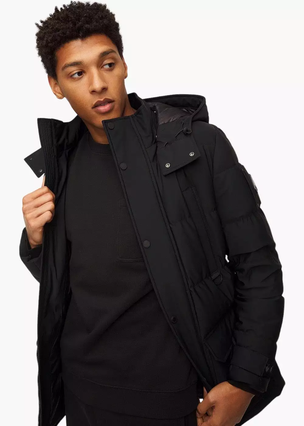 Moose Knuckles Parka Valleyfield Noir