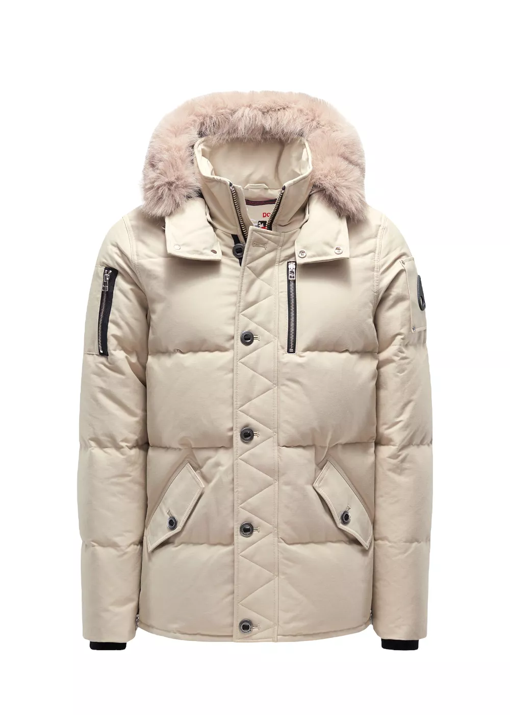 Parka Moose Knuckles 3Q blanc cassé