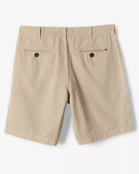 PIMA COTTON CHINO SHORT - KHAKI