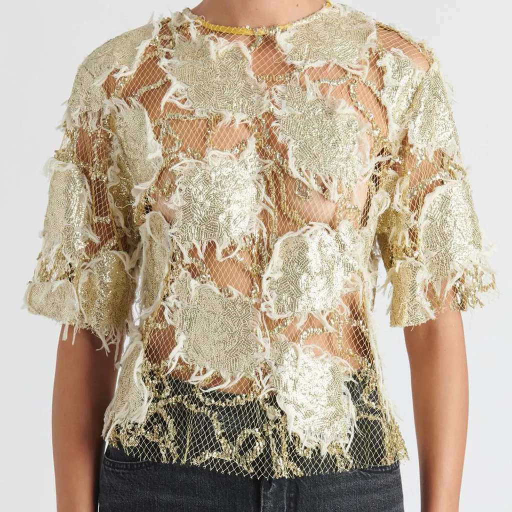 Rachel Comey Woman Leeno Blouse Gold