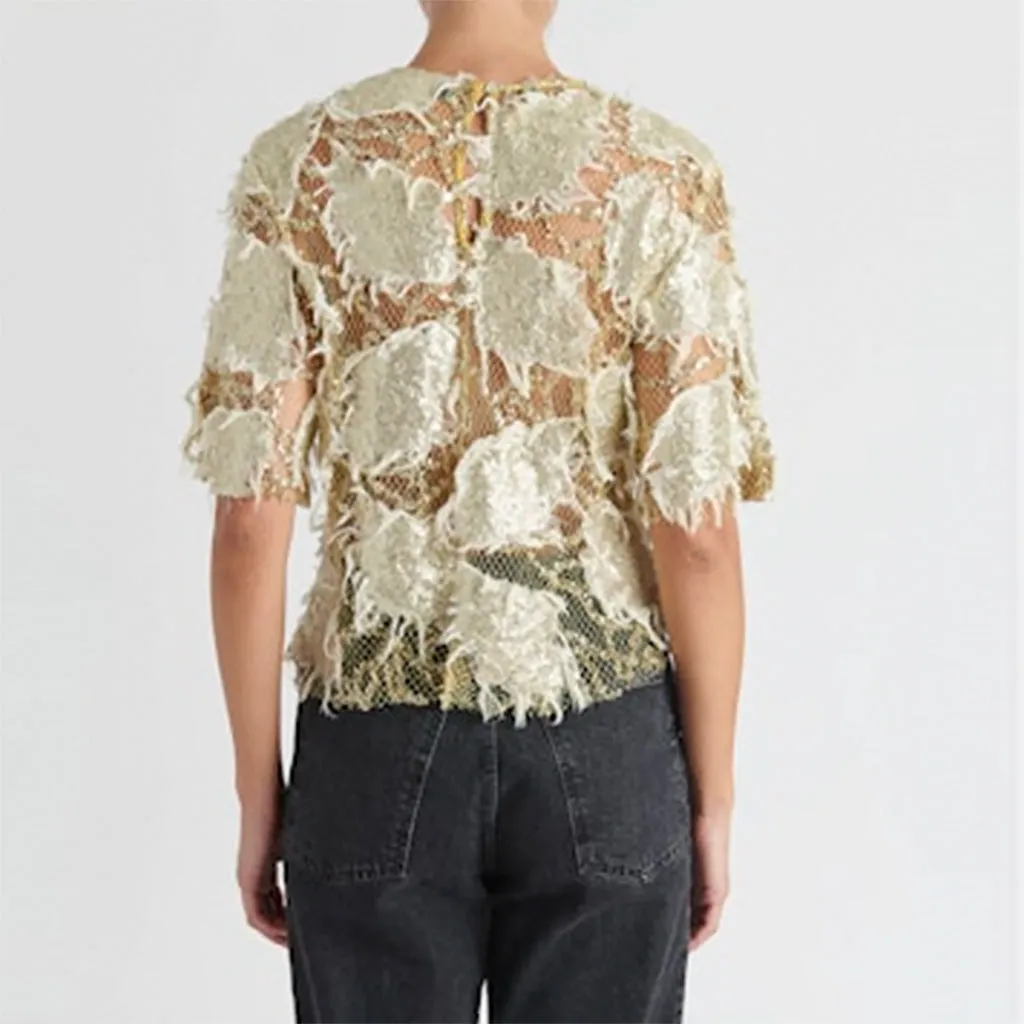 Rachel Comey Woman Leeno Blouse Gold