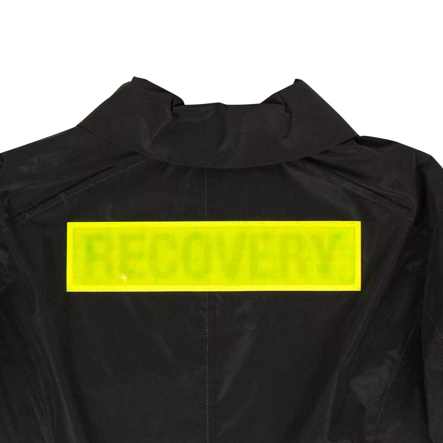 'Recovery' Windbreaker Coat - Black