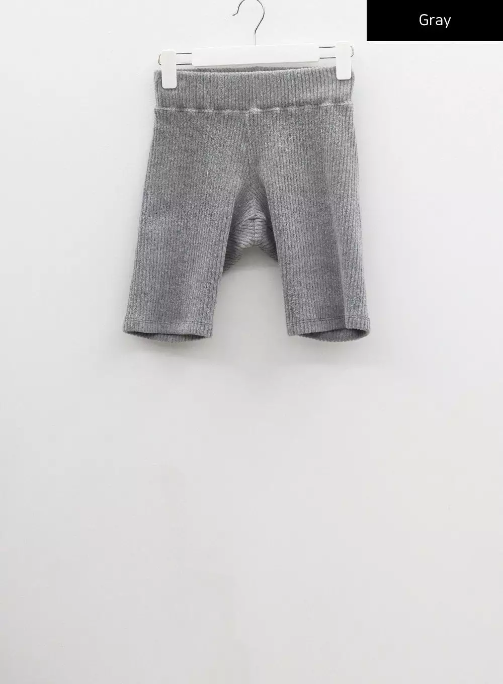 Ribbed Knit Bike Shorts CF322