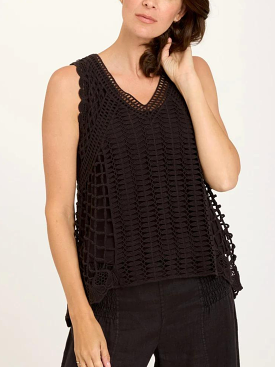 Rue Tank Black