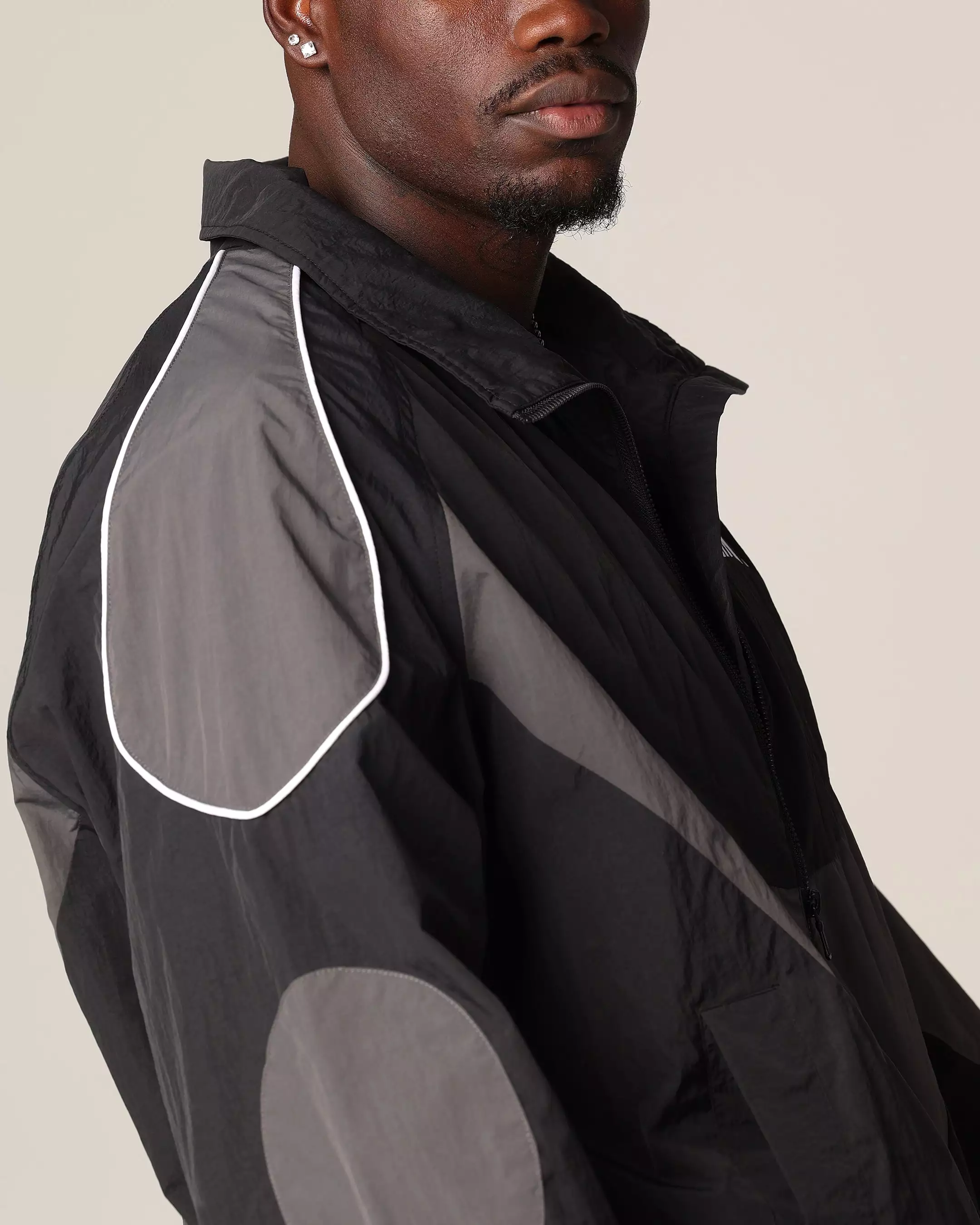 Saint Morta Rage Windbreaker Black/Grey