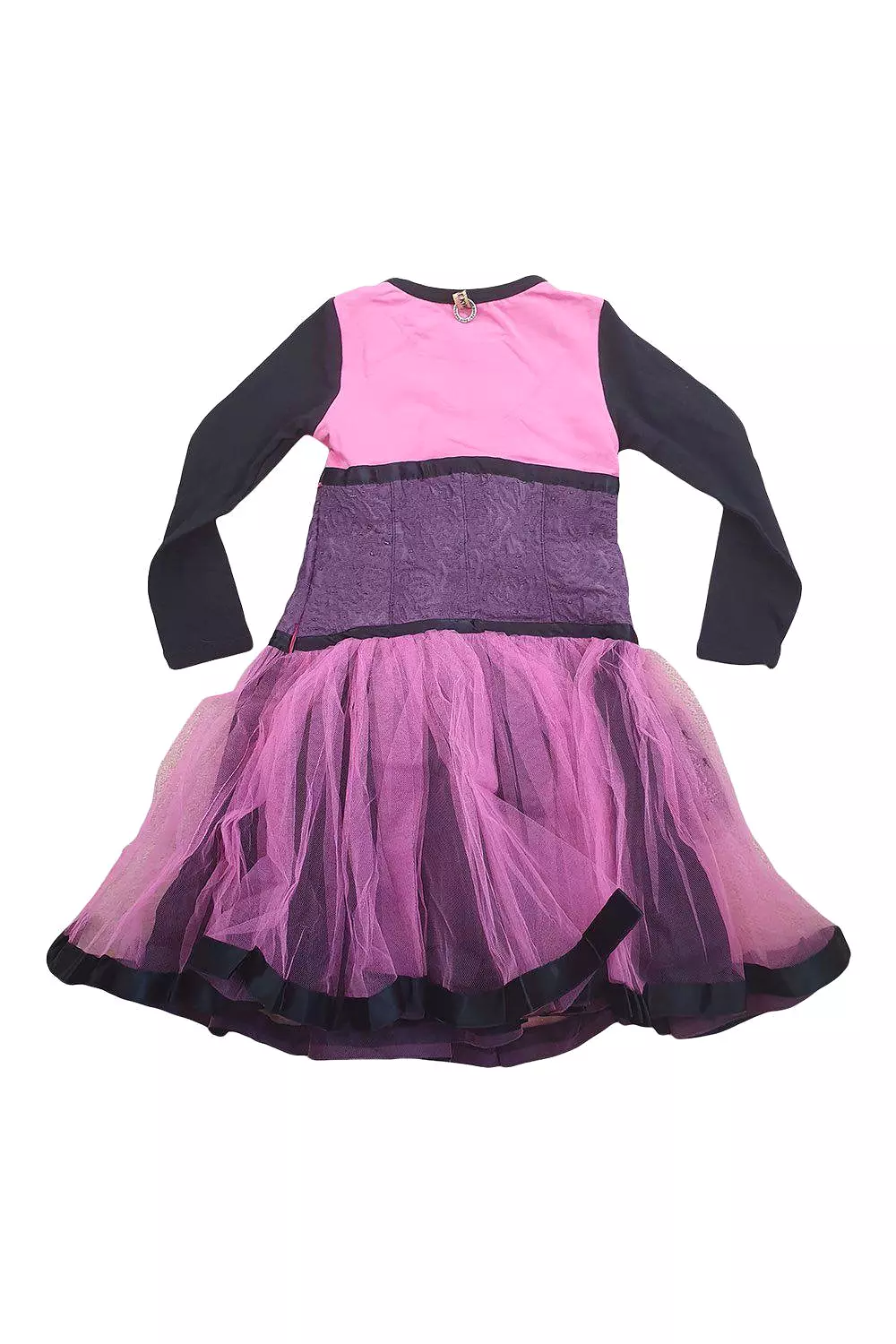 SAVE THE QUEEN Cotton Blend Tulle Skirted Dress (6 Yrs)