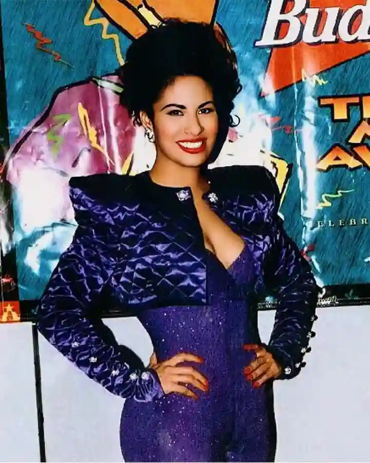 Selena Quintanilla Purple Cropped Jacket | William Jacket