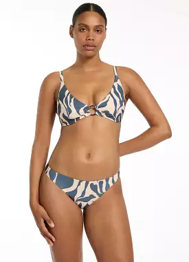 Sereno Hipster Bikini Bottom - Steel Blue