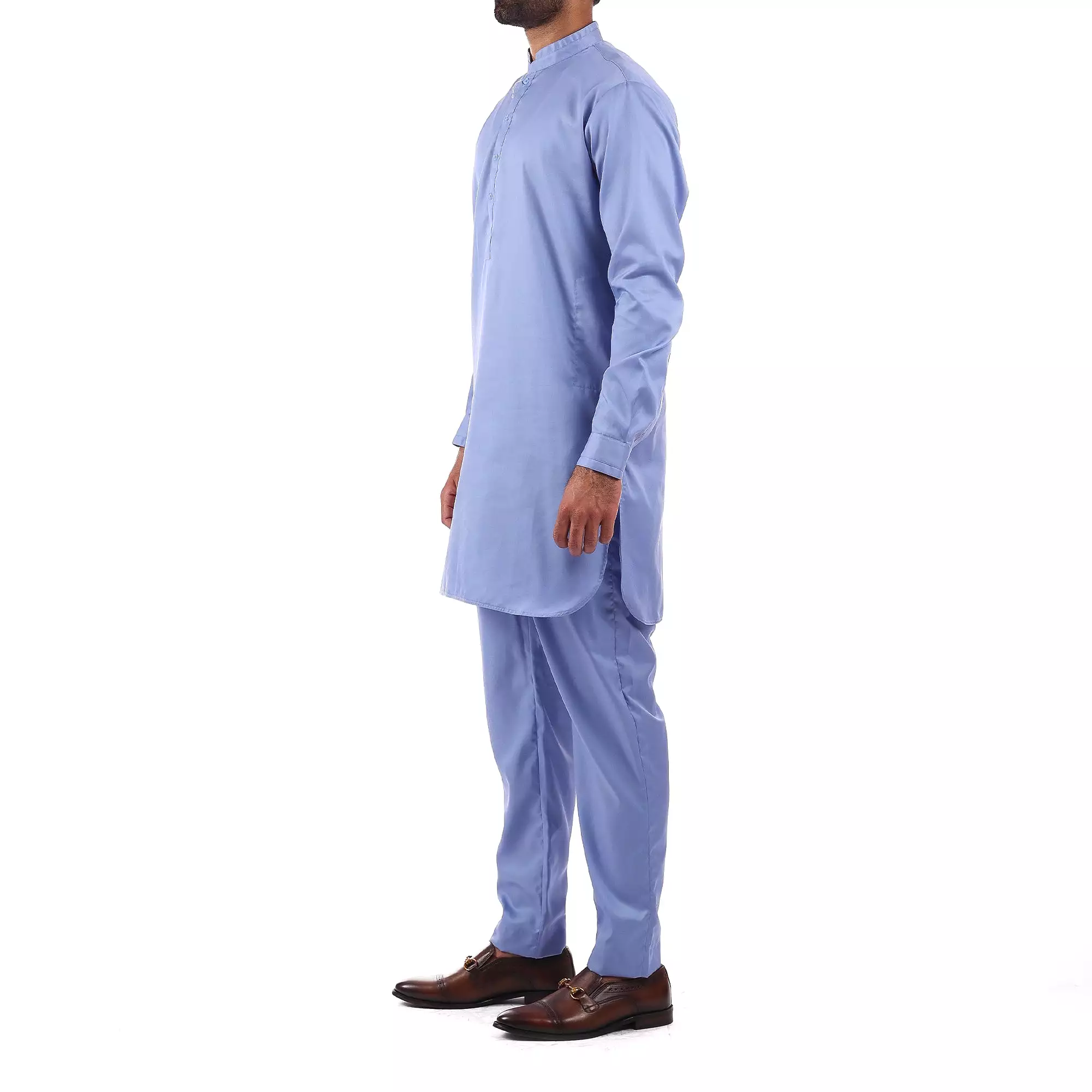 Sky Blue Short Kurta