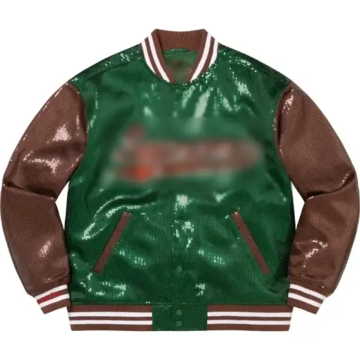 Supremely Green Varsity Jacket - William Jacket