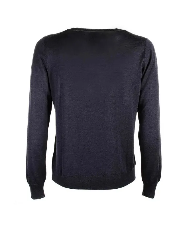 Tagliatore Wool Crew Neck Sweater