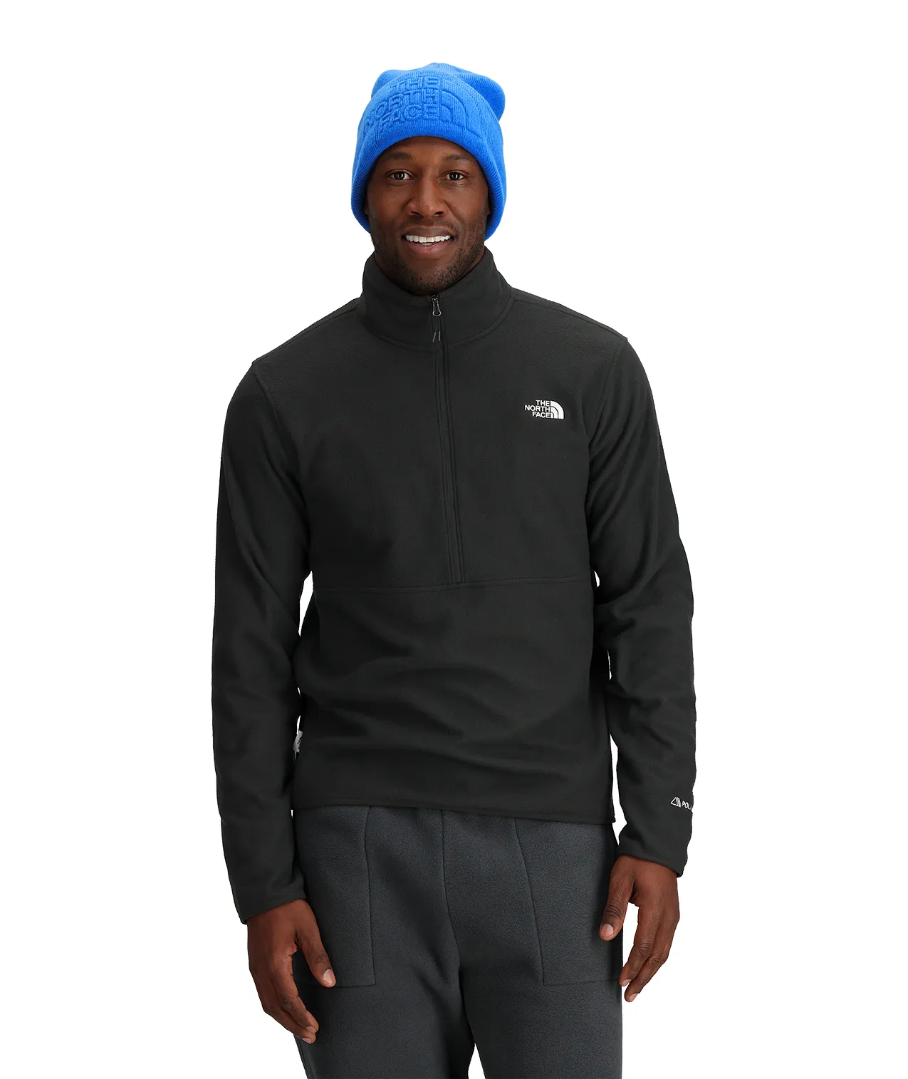 The North Face Men's Alpine Polartec 100 1/2 Zip TNF Black