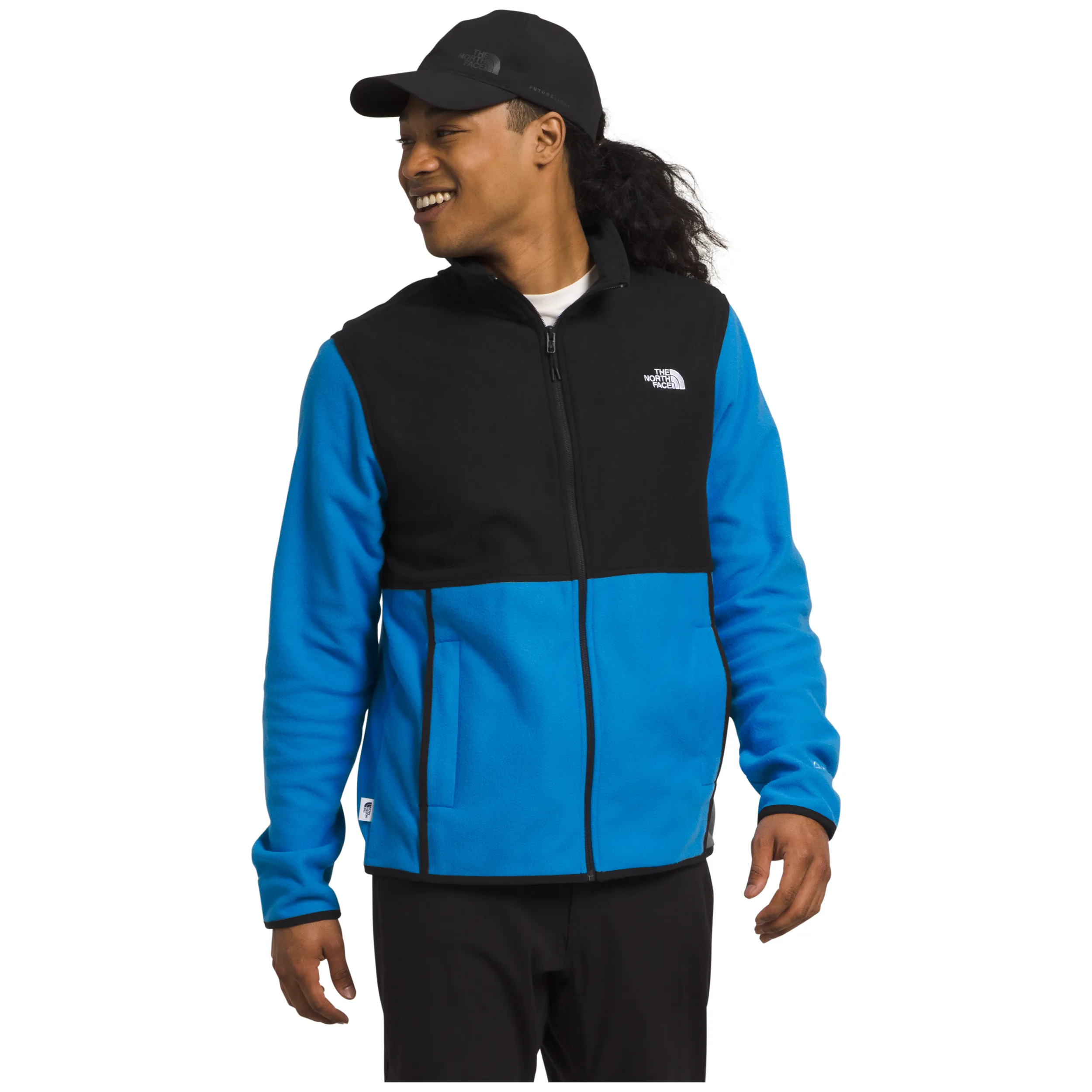 The North Face Men’s Alpine Polartec 100 Jacket in Optic Blue/Black