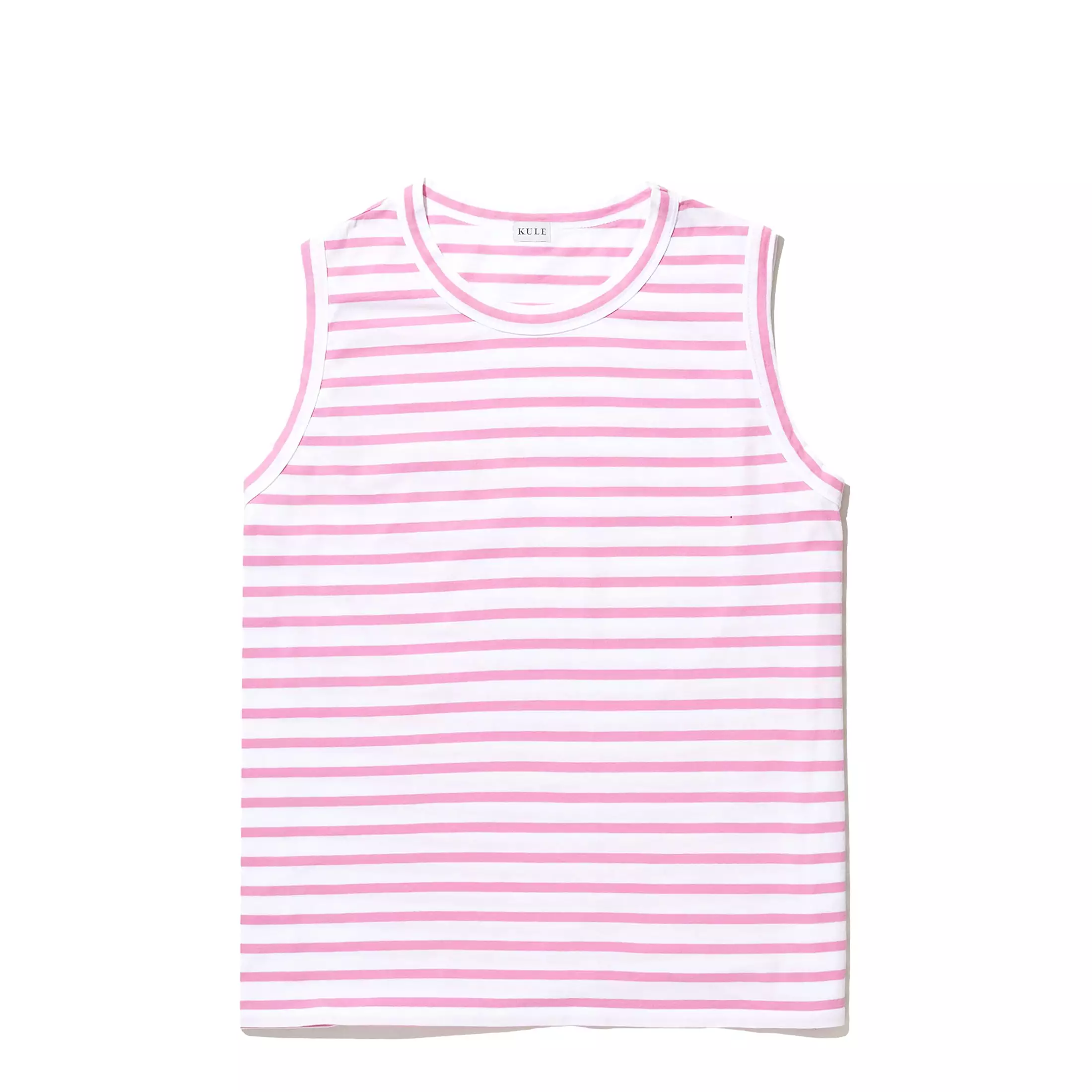 The Tank - White/Hot Pink