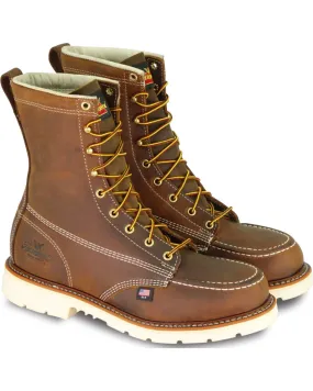 Thorogood Men's American Heritage Classics 8" Made In The USA Work Boots - Steel Toe