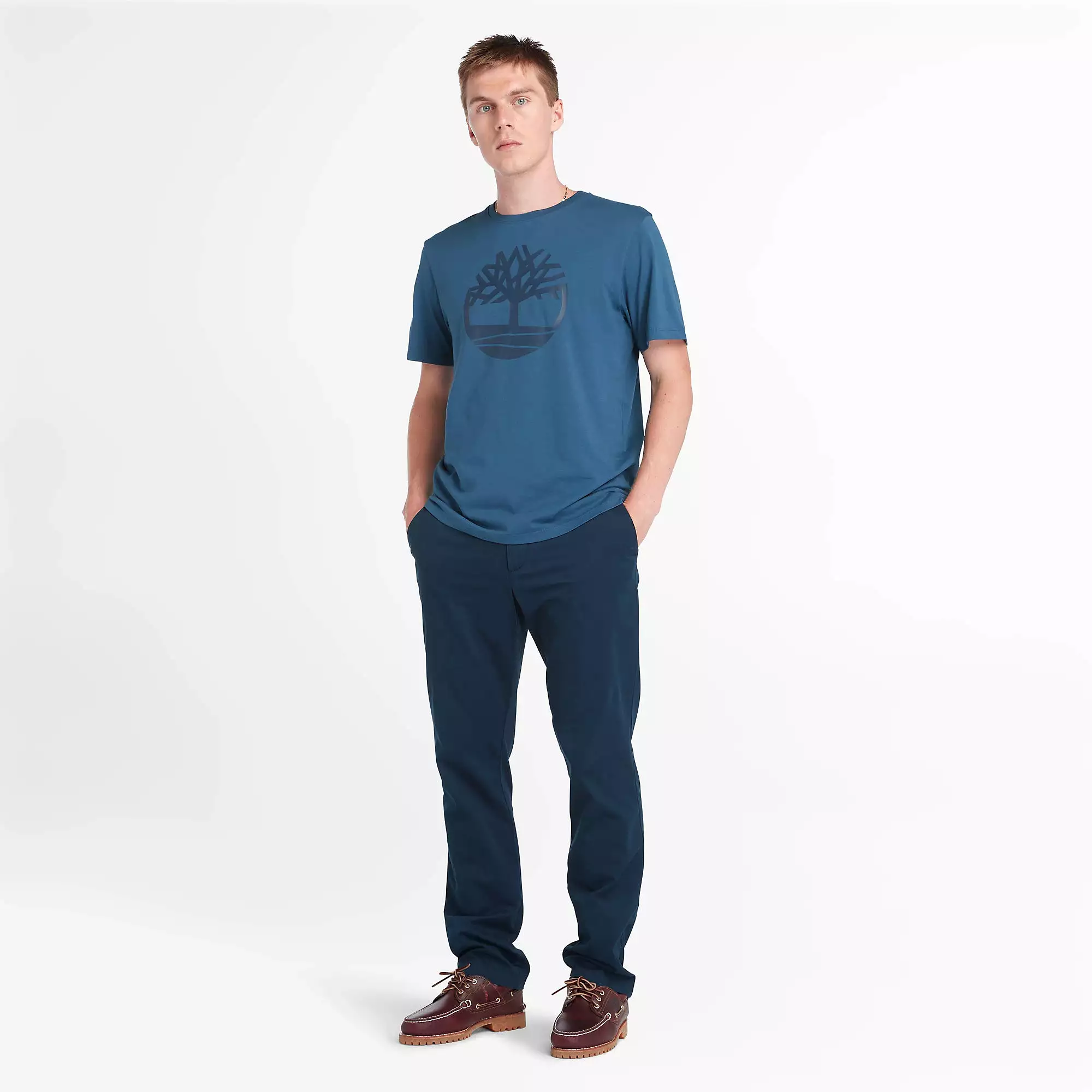 Timberland 'Kennebec River Tree Logo' T-Shirt - Short Sleeved