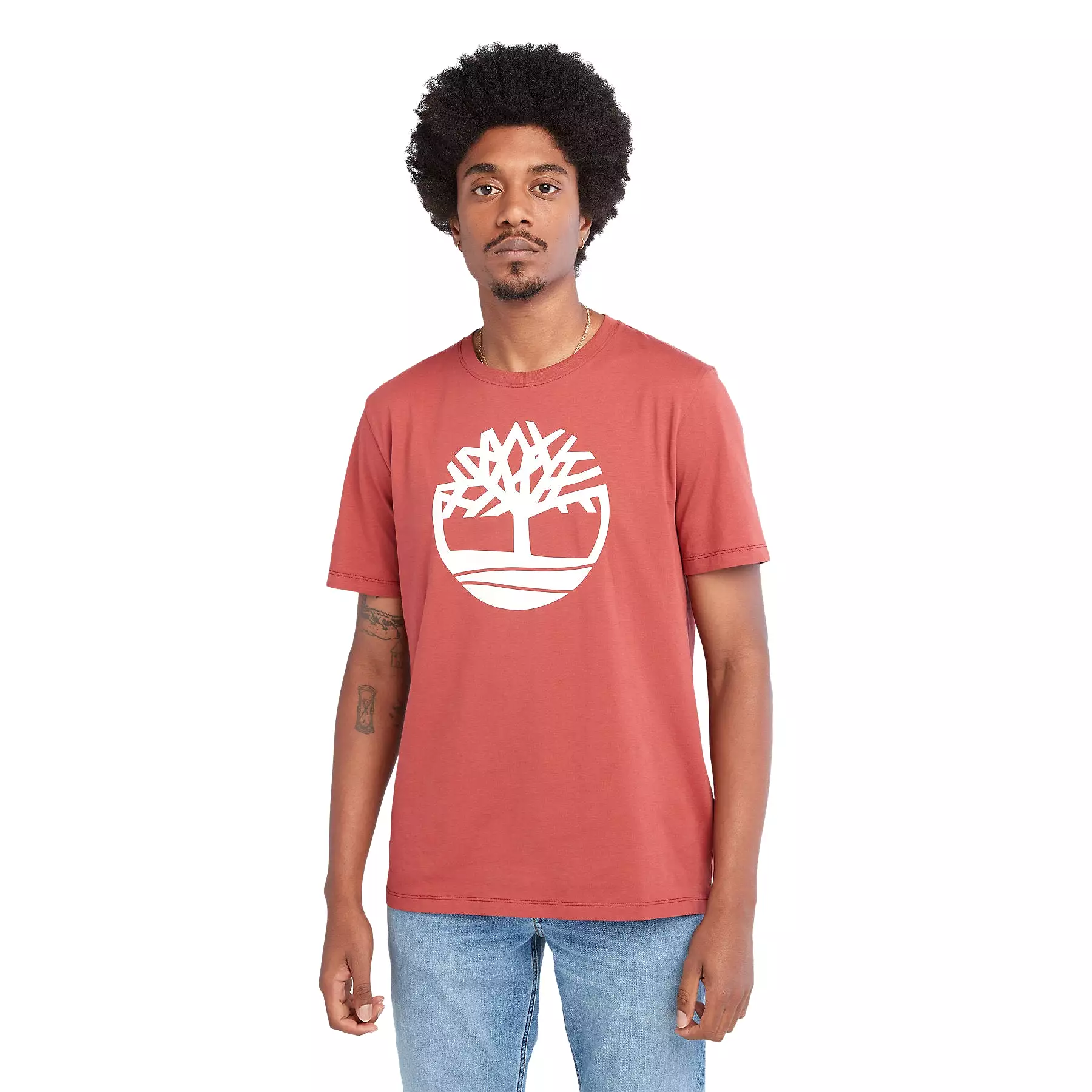 Timberland 'Kennebec River Tree Logo' T-Shirt - Short Sleeved