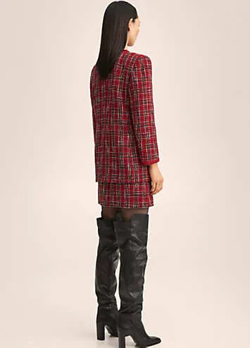 Tweed Jacket with Buttons by Mango | Look Again