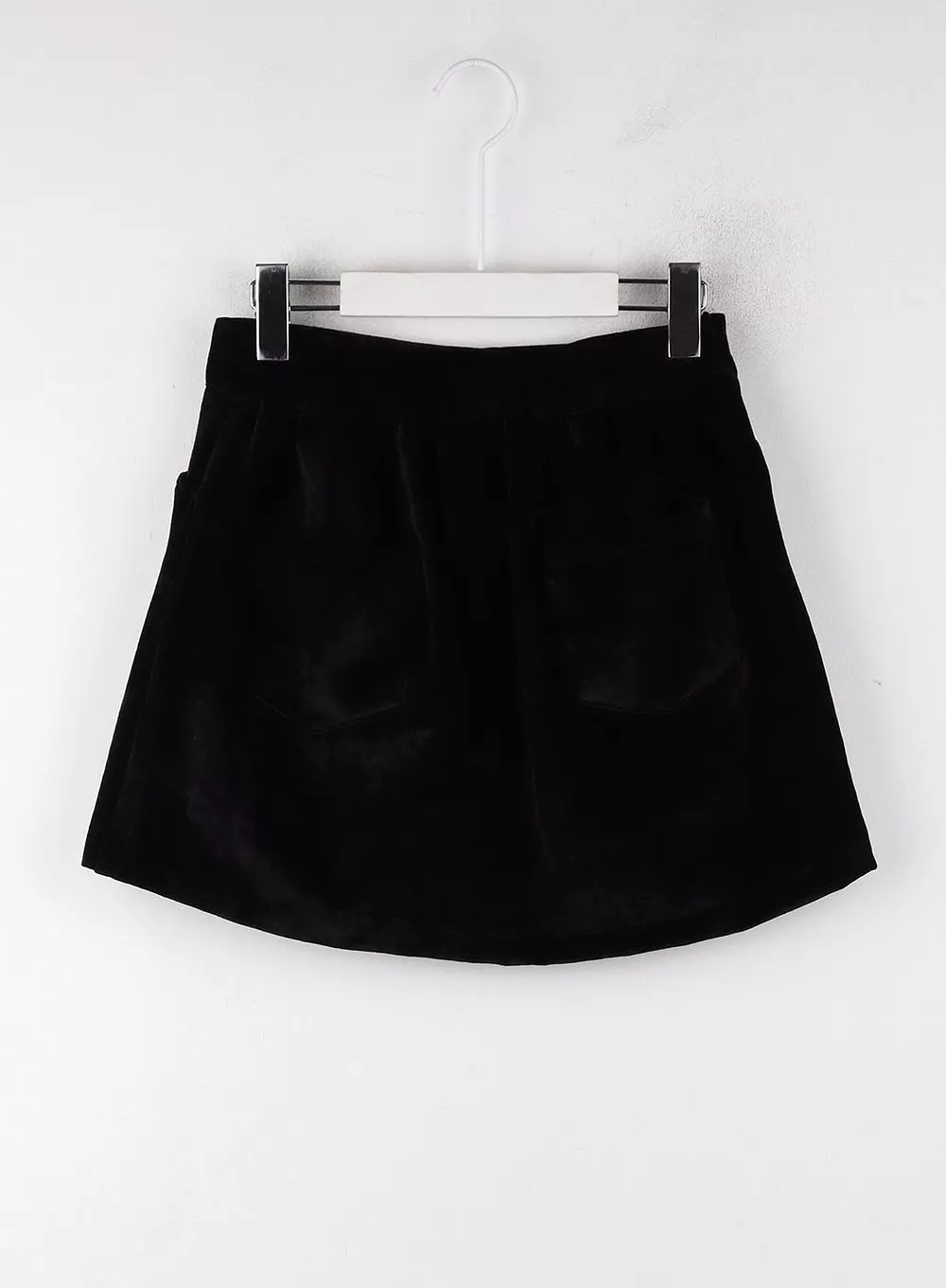 Velvet Beaded Mini Skirt OJ404