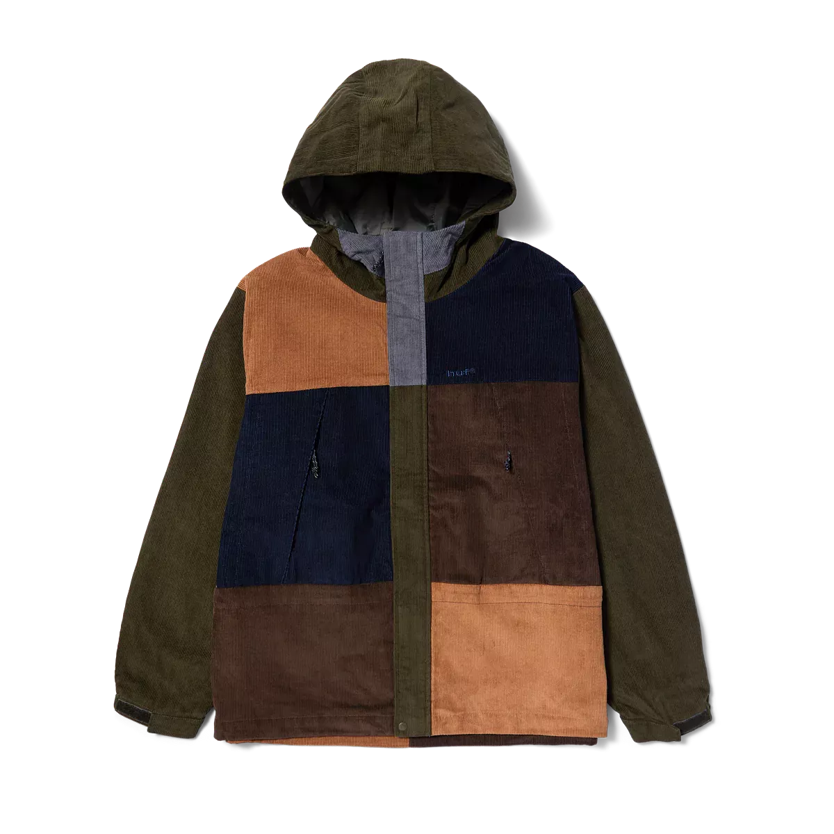 VESTE HUF CONTRAST CORD MOUNTAIN AVOCADO