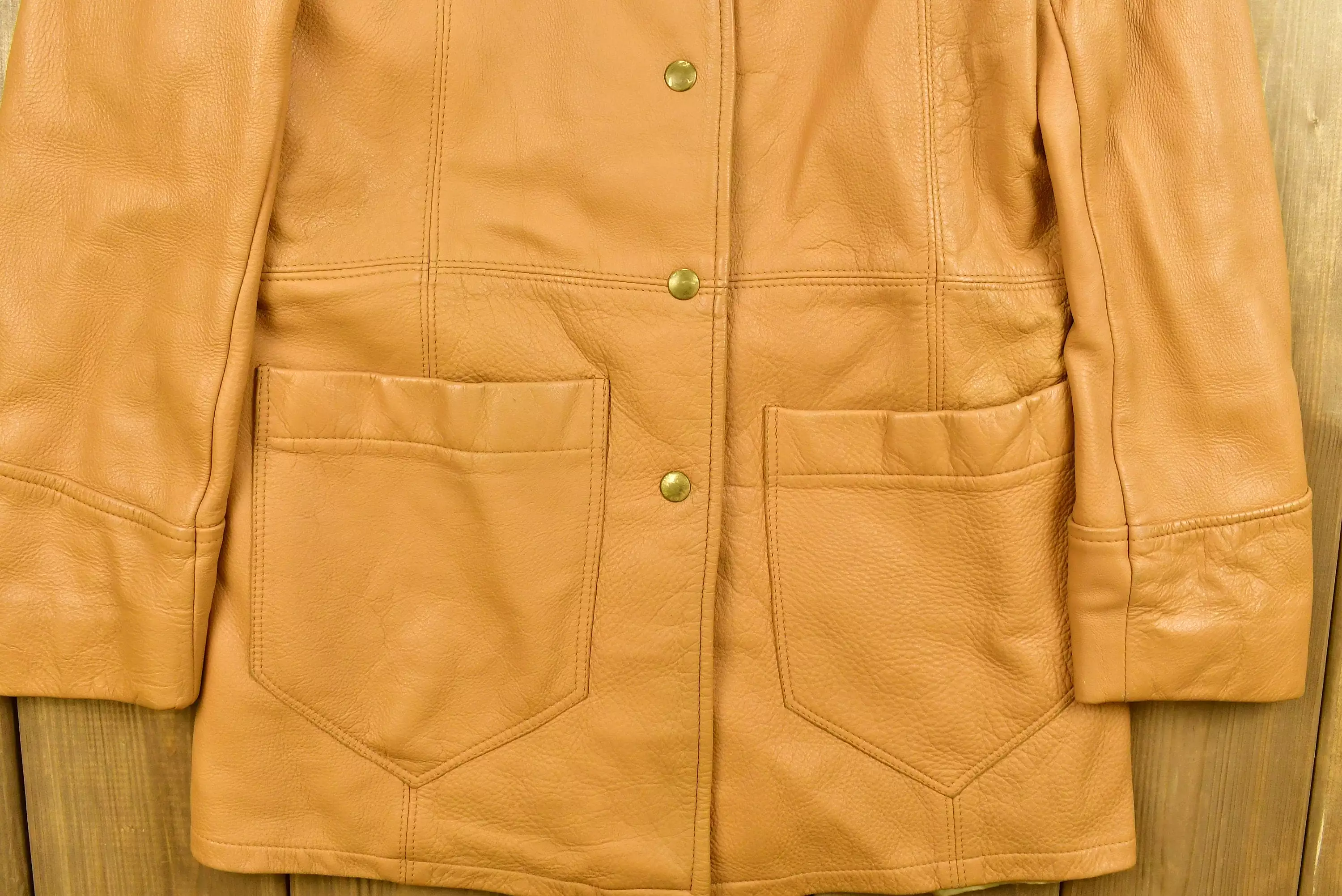 Vintage 1960's Genuine Deerskin Jacket / Mid Western Sport Togs / Berlin Wisconsin / Leather Coat / Winter Outerwear / Streetwea