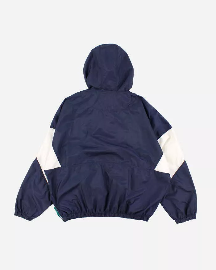 Vintage 90s Genus Hooded Windbreaker - L