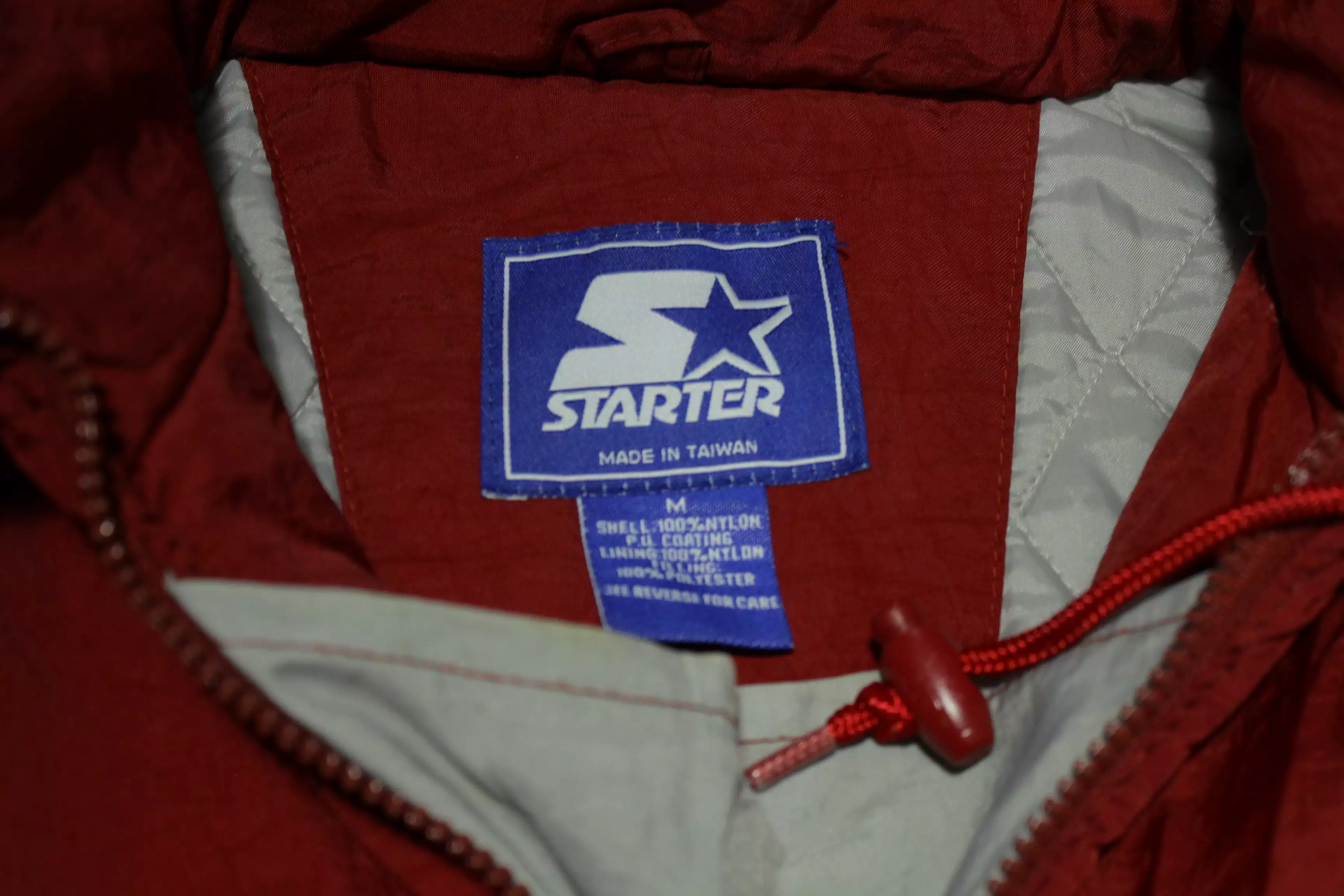 Washington State WSU Vintage 90's Hooded Puffer Parka Starter Jacket