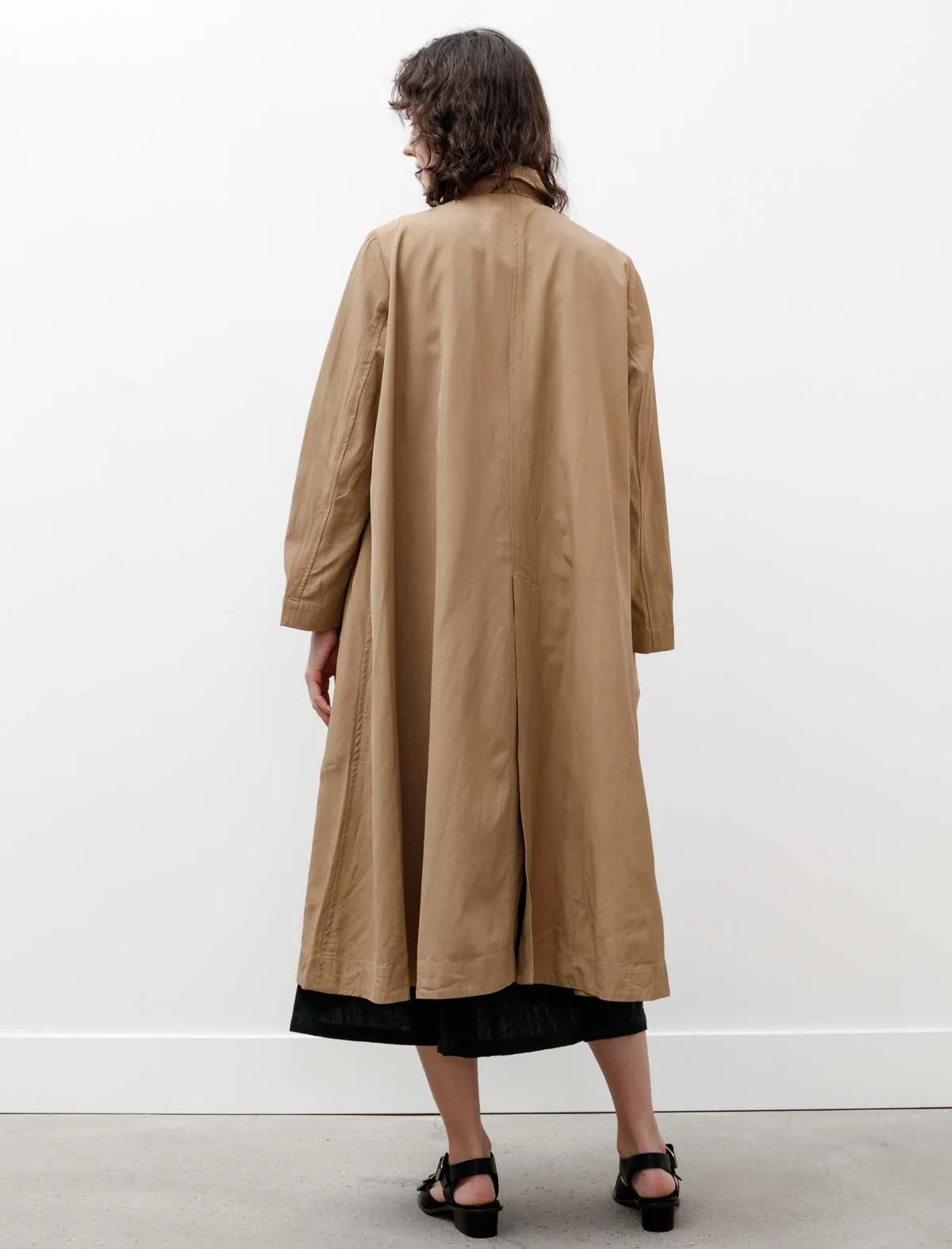 Womens Isabelle Coat - Crepey Sand