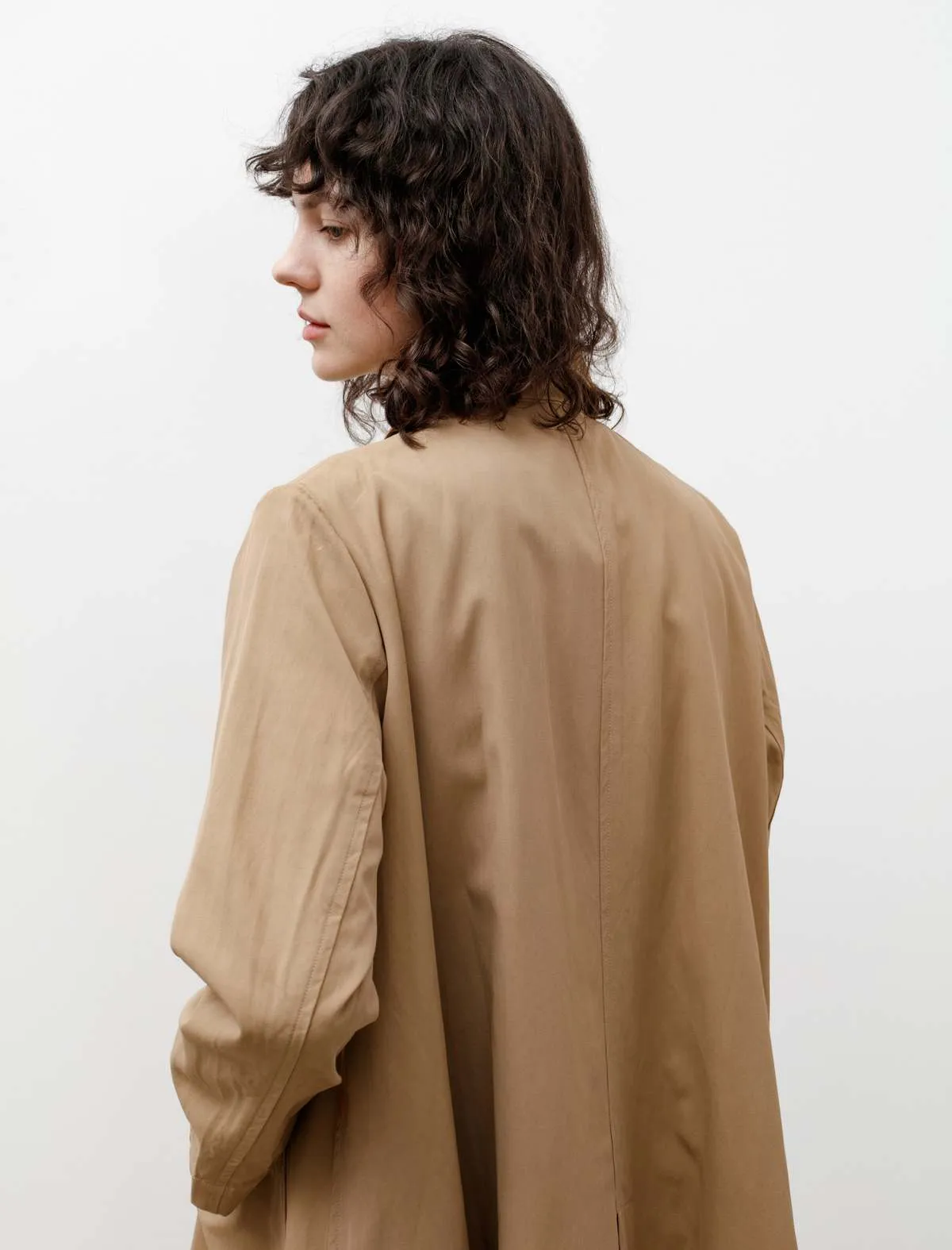 Womens Isabelle Coat - Crepey Sand