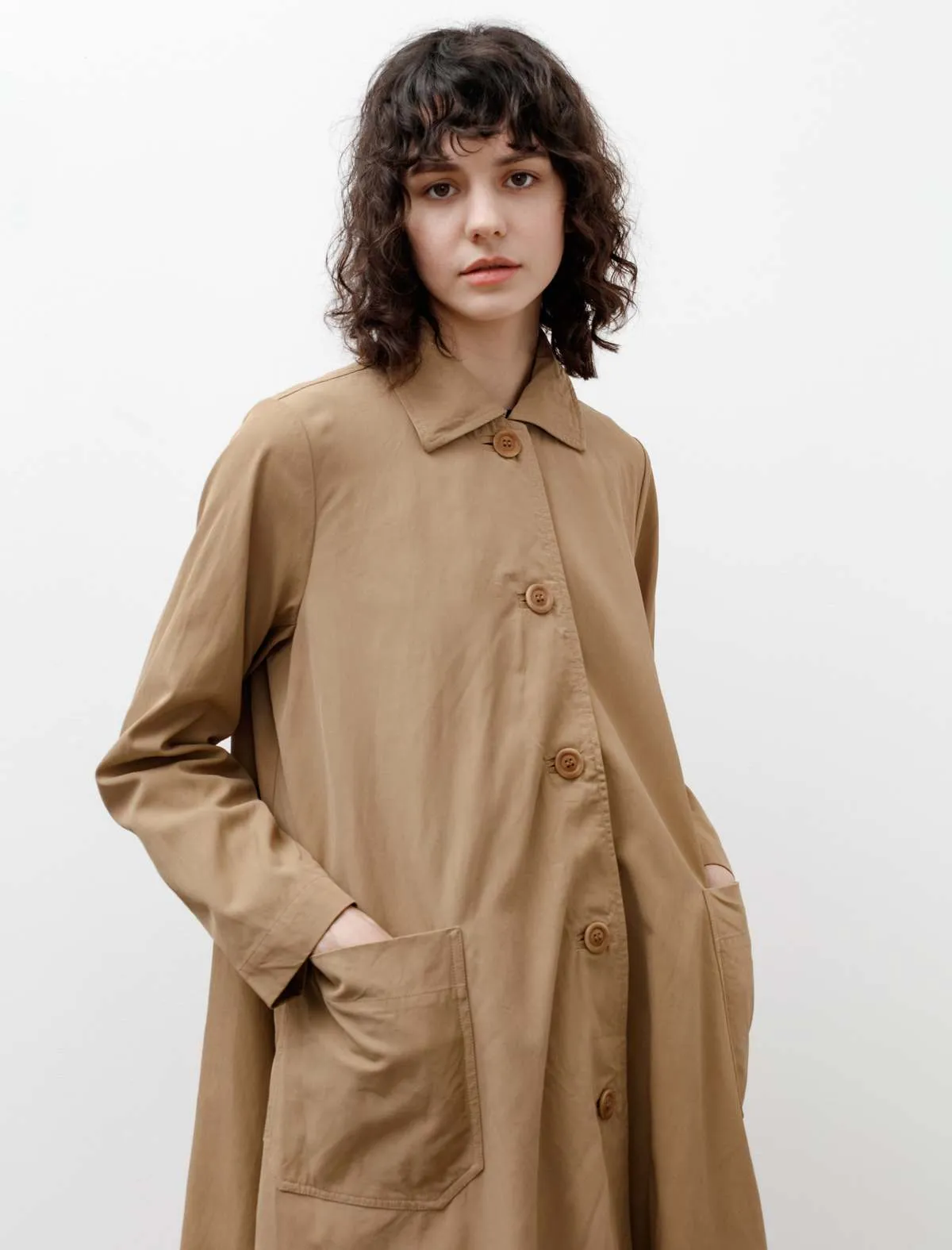 Womens Isabelle Coat - Crepey Sand