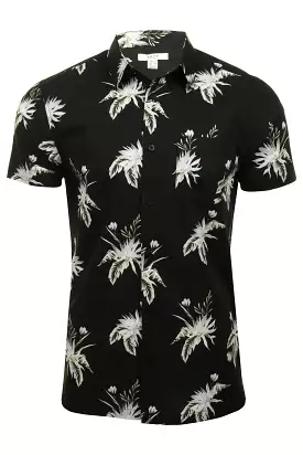 Xact Hawaiian Floral Shirt - Short Sleeved