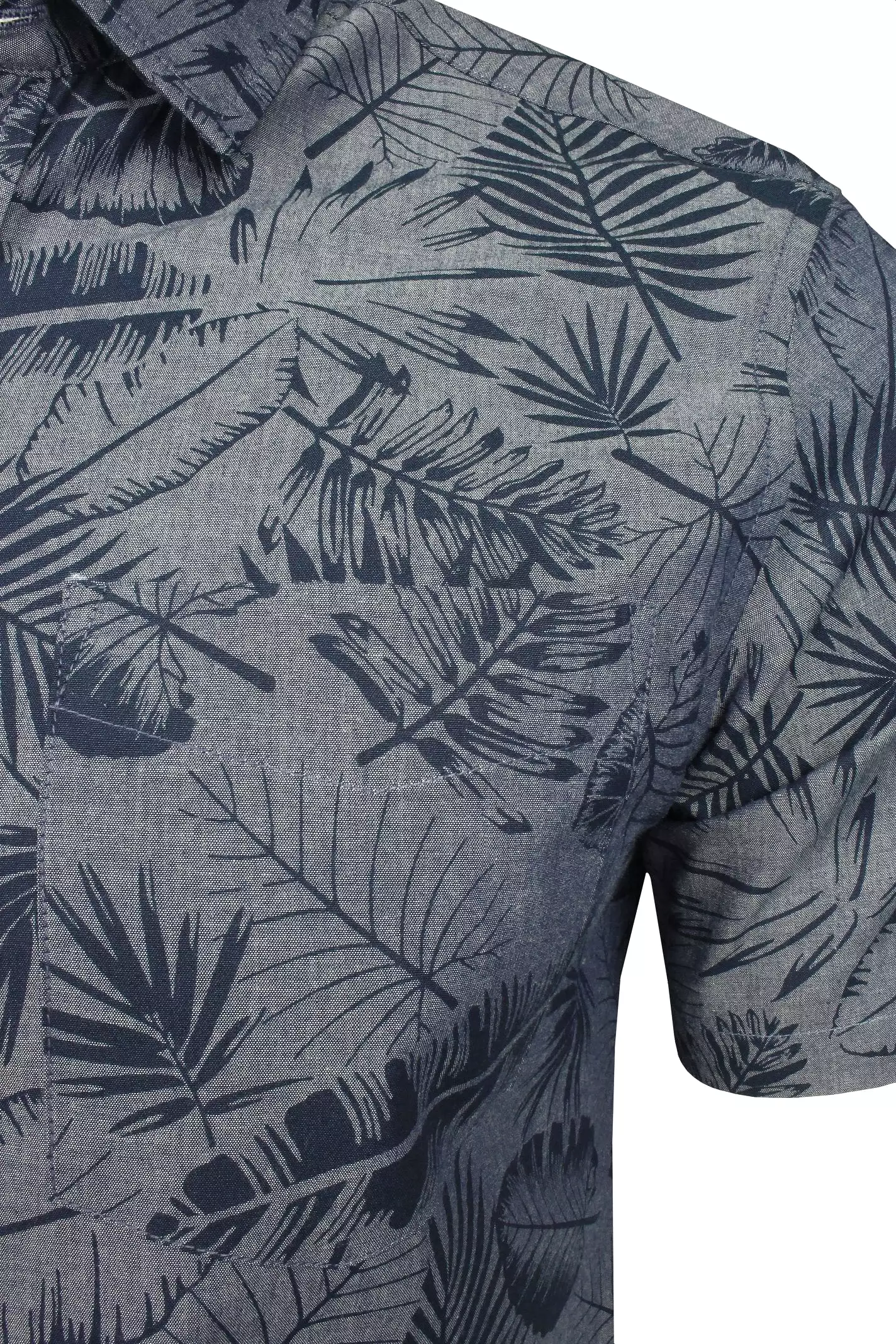 Xact Mens Cotton Hawaiian/ Floral Shirt - Short Sleeved