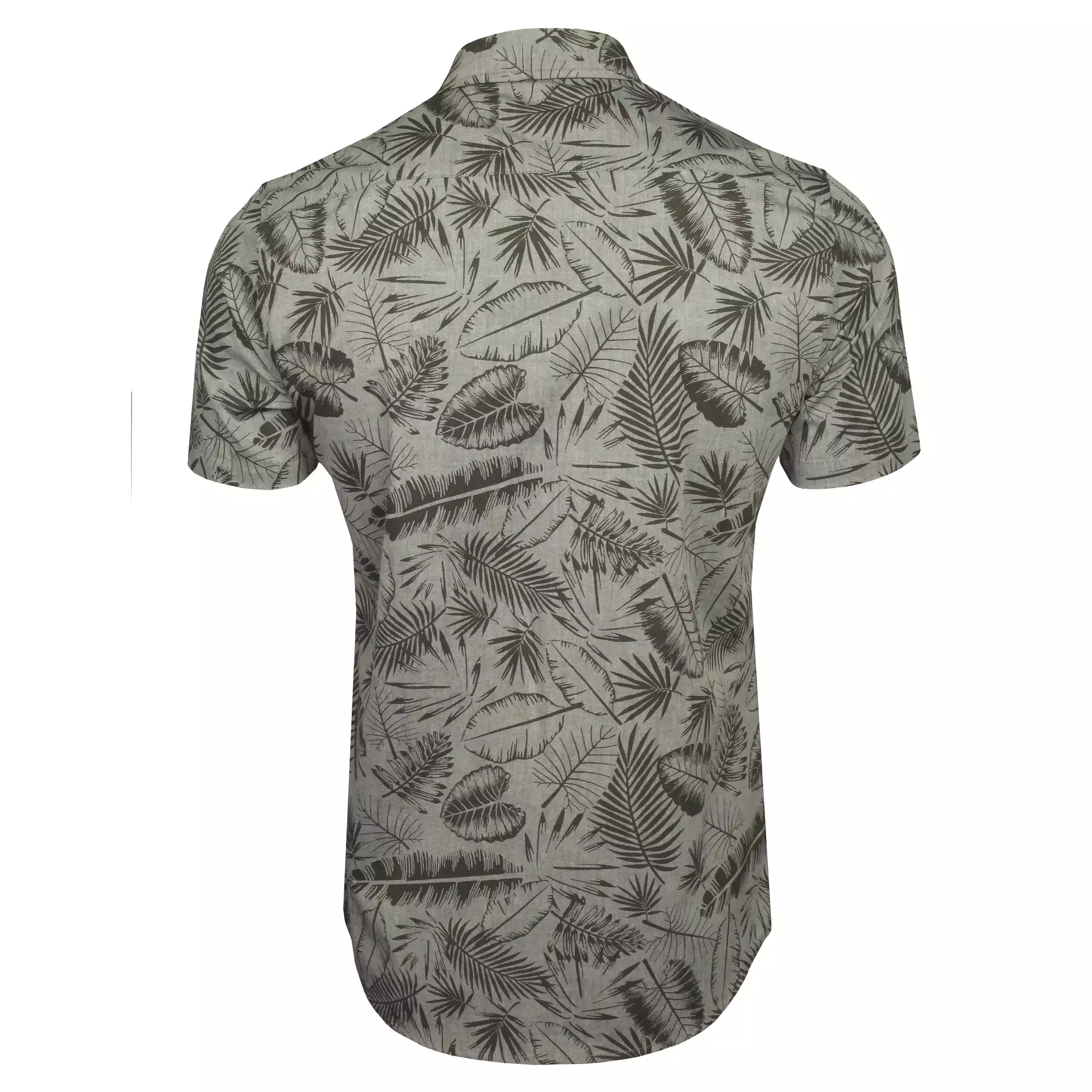 Xact Mens Cotton Hawaiian/ Floral Shirt - Short Sleeved