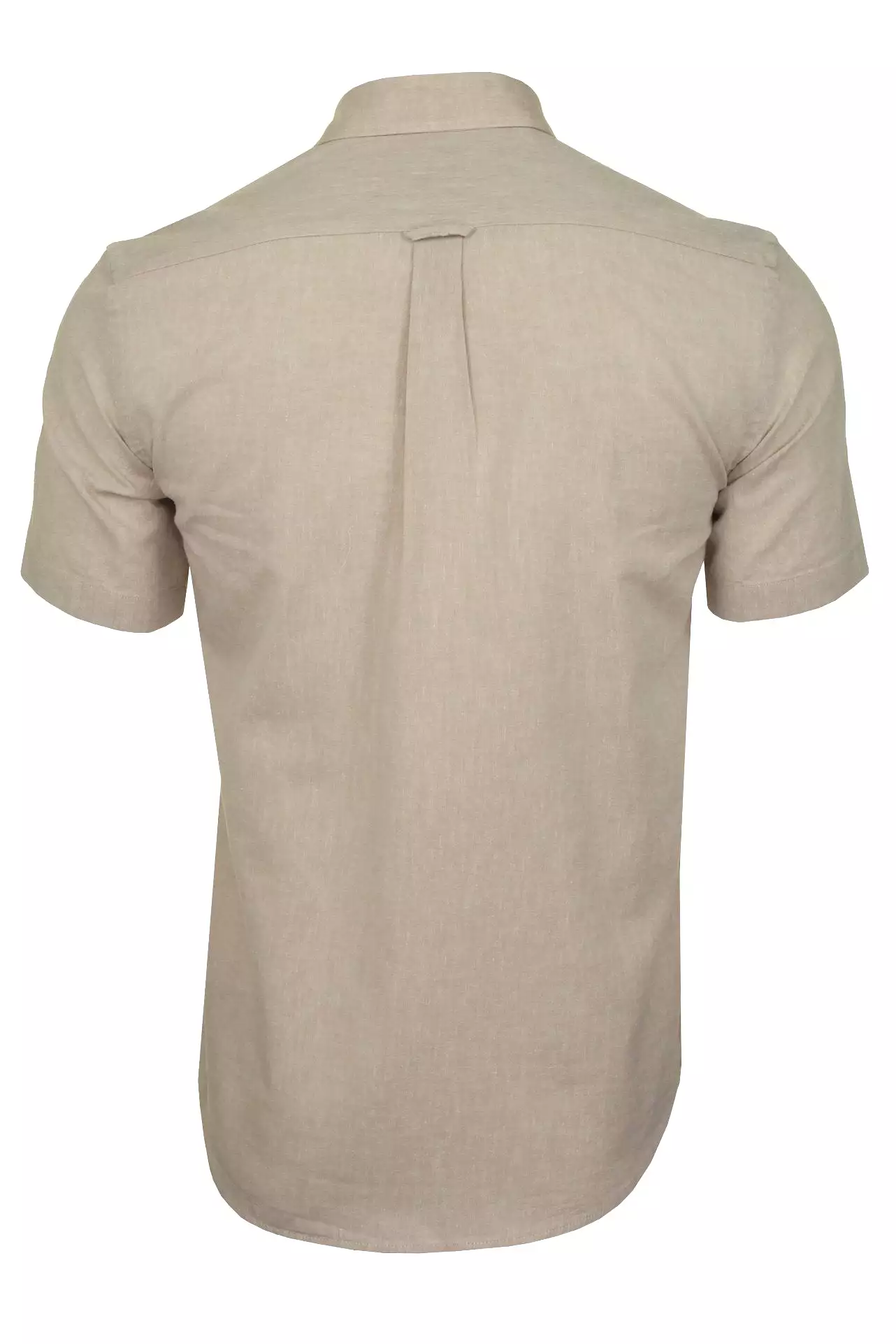 Xact Mens Linen Shirt - Short Sleeved