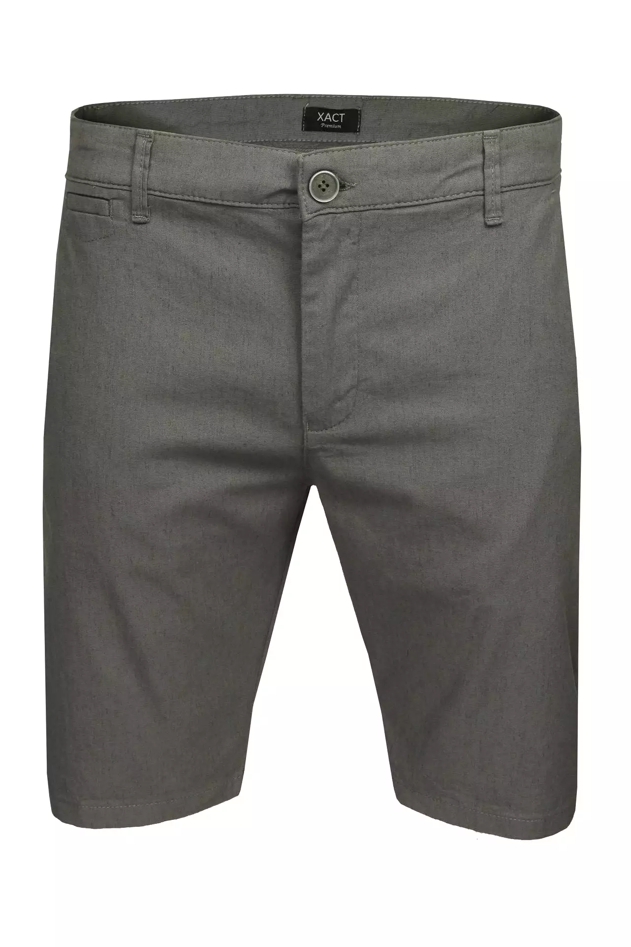 Xact Premium Mens Linen Blend Chino Short